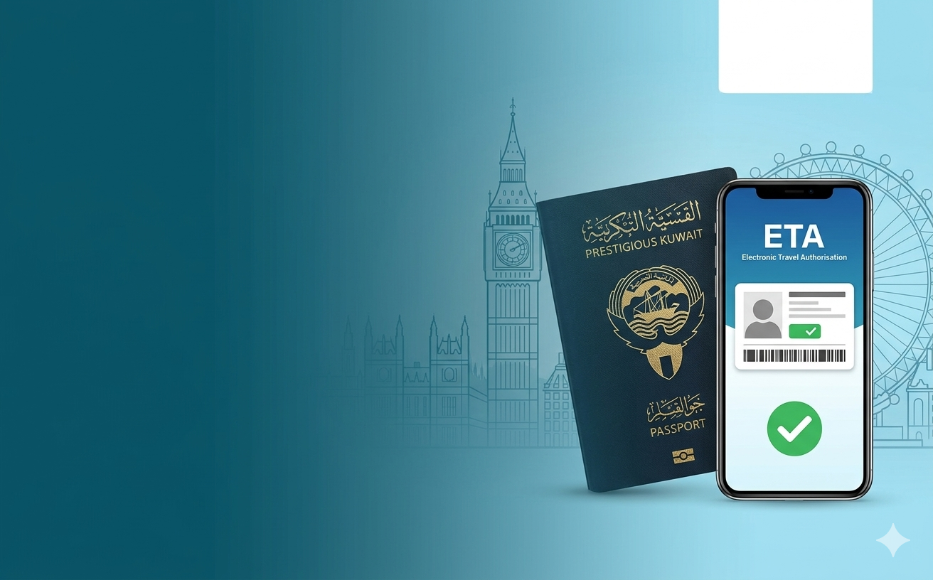 فيزا بريطانيا الإلكترونية ETA الجديدة من الكويت: دليلك الكامل